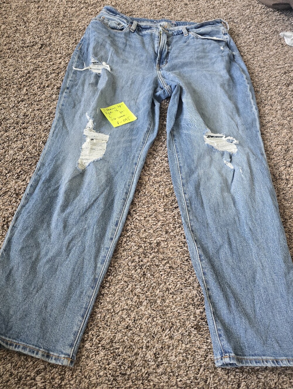 Classic Light Blue Women High Rise